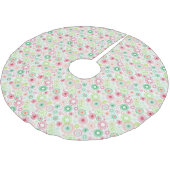 Kerstvakantie spiralen kerstboom rok (Gekanteld)