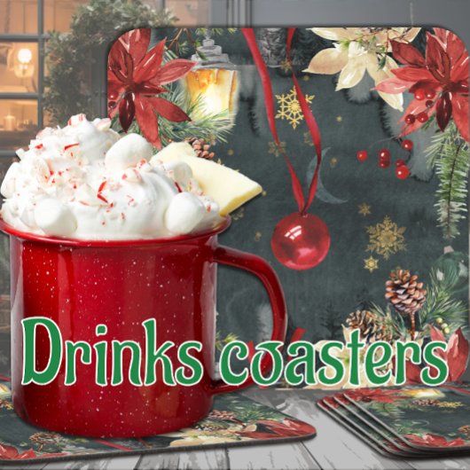 Kerstvakantie Splendor Bier Onderzetter