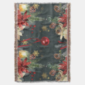 Kerstvakantie Splendor Deken (Voorkant Verticaal)