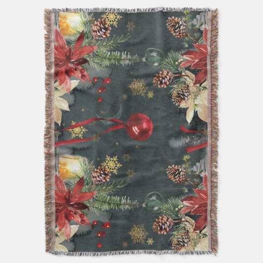 Kerstvakantie Splendor Deken (Voorkant Verticaal)