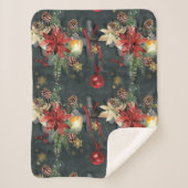 Kerstvakantie Splendor Sherpa Deken (Voorkant)