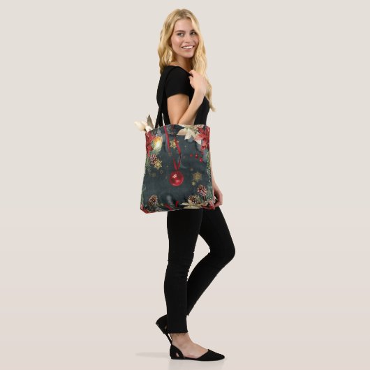 Kerstvakantie Splendor Tote Bag (Op model)