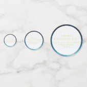 Kerstvakantie Sterren Tabel Confetti (Voorkanten)