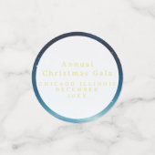 Kerstvakantie Sterren Tabel Confetti (Kleine voorkant)