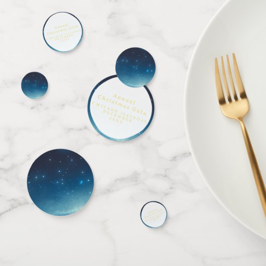 Kerstvakantie Sterren Tabel Confetti (Groep)