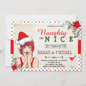 Kerstvakantie stout of leuke uitnodiging (Voorkant)