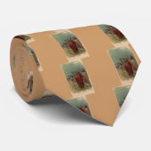 kerstvakantie stropdas (Opgerold)