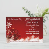 Kerstvakantie Sweet 16 Verjaardag Kaart (Staand voorkant)