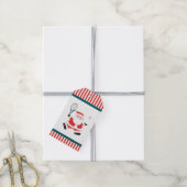 Kerstvakantie tennis cadeaulabel (Met Touw)