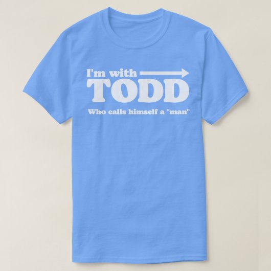 Kerstvakantie Todd en zijn Margo en haar Mat T-shirt (Design voorkant)