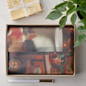 Kerstvakantie toiletpapier tissuepapier