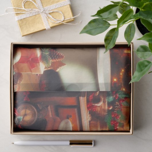 Kerstvakantie toiletpapier tissuepapier (Geschenk)