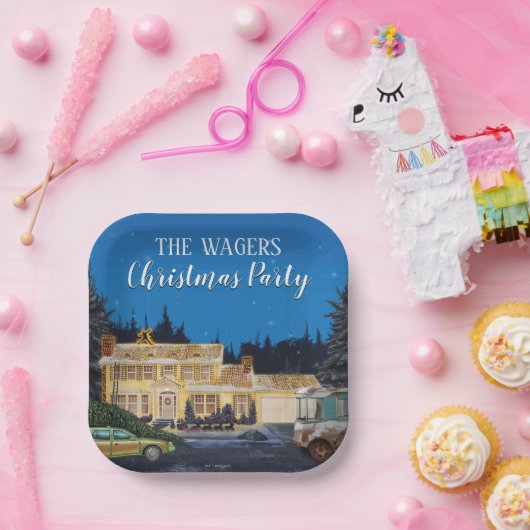 Kerstvakantie van de nationale Lampoon Papieren Bordje (Feest)