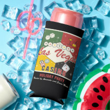 Kerstvakantie Vegas Casino Poker Nacht Feestje