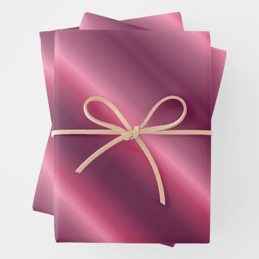 Kerstvakantie Verjaardagsfeest Bordeaux Glanzend Inpakpapier Vel (In situ)