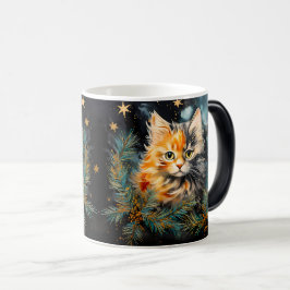 Kerstvakantie verpakking magische mok