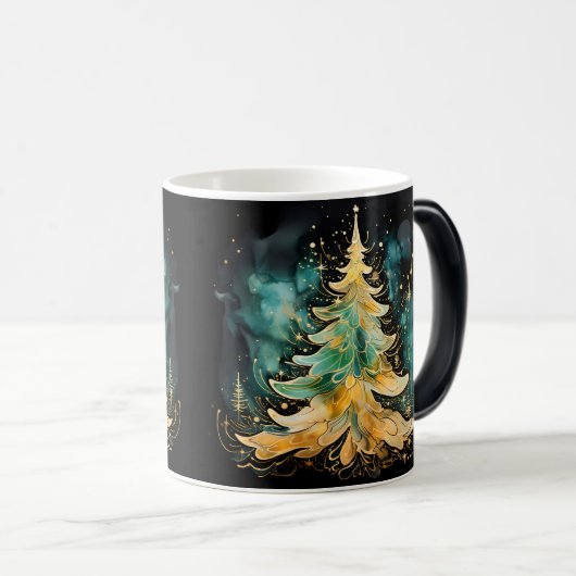 Kerstvakantie verpakking magische mok (Voorkant rechts)