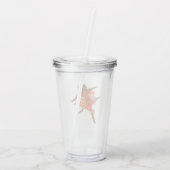 kerstvakantie | Vier-Alarm Vakantiedagen Acryl Drinkbeker (Achterkant)