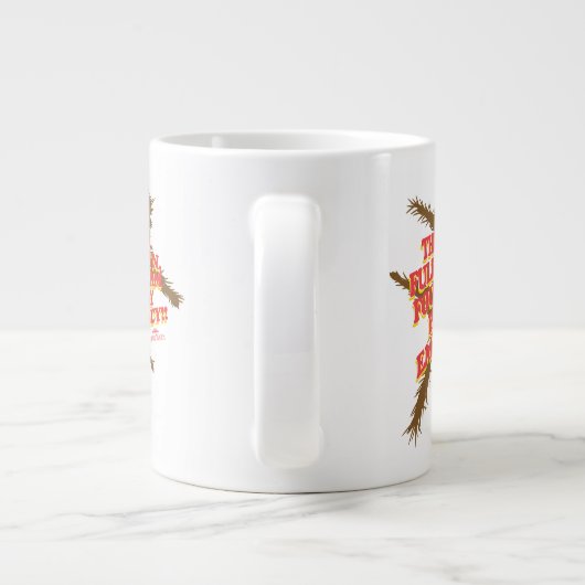 kerstvakantie | Vier-Alarm Vakantiedagen Grote Koffiekop (Achterkant)