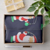Kerstvakantie vissen tissuepapier (Geschenk)
