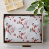 Kerstvakantie volleybal tissuepapier (Geschenk)