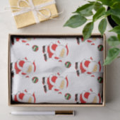 Kerstvakantie volleybal tissuepapier (Geschenk)