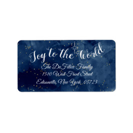 Kerstvakantie - Vreugde aan de Wereld Etiket