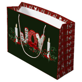 Kerstvakantie vreugde groot cadeauzakje