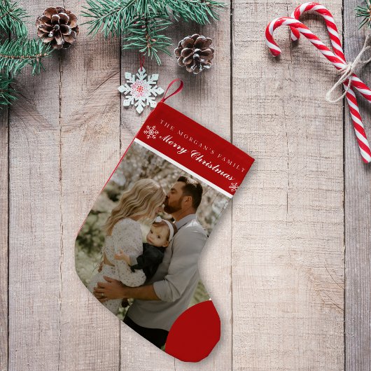 Kerstvakantie vrolijke kerstcadeaus kleine kerstsok