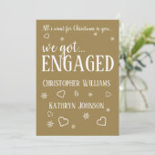 Kerstvakantie We Zijn Verliefd Aankondiging (Staand voorkant)