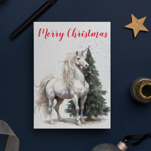 Kerstvakantie Winter Eenhoorn Kaart