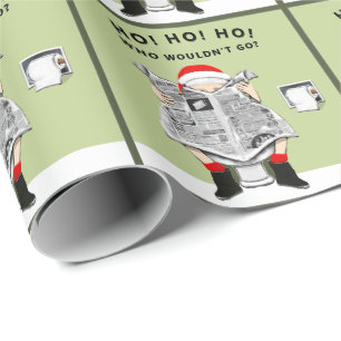 Kerstvakantie Witte Olifant Gift Cadeaupapier