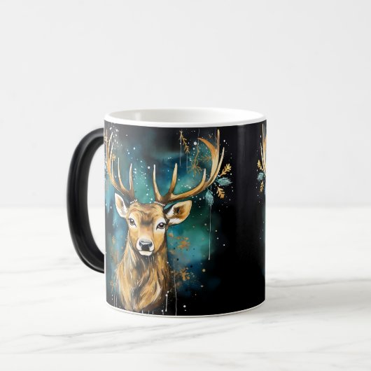 Kerstvakantie Wrap Magische Mok (Voorkant links)