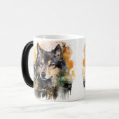 Kerstvakantie Wrap Magische Mok (Voorkant links)