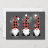 Kerstvakantie Xmas Grappige Winter Kabouter Liefhe Feestdagenkaart (Voorkant)