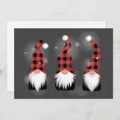 Kerstvakantie Xmas Grappige Winter Kabouter Liefhe Feestdagenkaart (Voorkant / Achterkant)