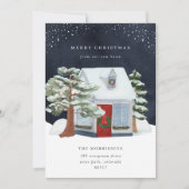 Kerstvakantieaankondiging Aankondiging (Voorkant)