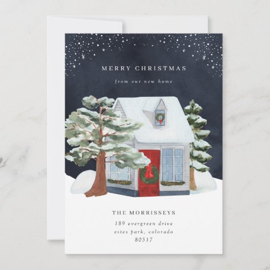 Kerstvakantieaankondiging Aankondiging (Voorkant)