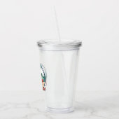 kerstvakantiebadge op nationaal Lampoon Acryl Drinkbeker (Links)