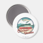 kerstvakantiebadge op nationaal Lampoon Magneet (Voorkant / Achterkant)