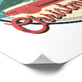 kerstvakantiebadge op nationaal Lampoon Poster (Hoek)