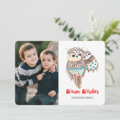 kerstvakantiebezit | Fotouitnodigingen Kaart (Staand voorkant)