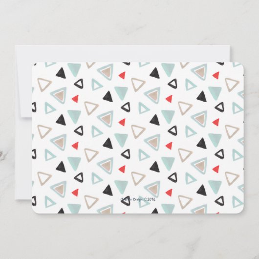 kerstvakantiebezit | Fotouitnodigingen Kaart (Achterkant)