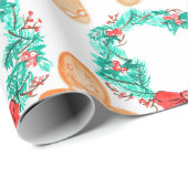 kerstvakantiebrood met inpakken cadeaupapier (Rol Hoek)