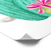 Kerstvakantiecactus Woestijn Zuidwesten Print (Hoek)