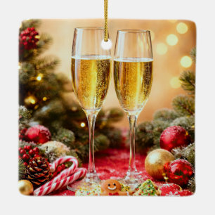 Kerstvakantiecampagne Fluiten Klinken Keramisch Ornament