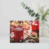 kerstvakantiedecor kerst kerst-decor briefkaart (Staand voorkant)