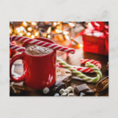 kerstvakantiedecor kerst kerst-decor briefkaart (Voorkant)