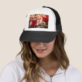 kerstvakantiedecor kerst kerst-decor trucker pet (In situ)