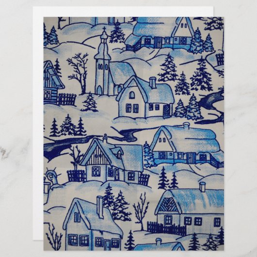 kerstvakantiedorp (Voorkant / Achterkant)